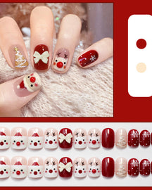 Navidad Desmontable Usando Uñas