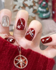 Navidad Desmontable Usando Uñas