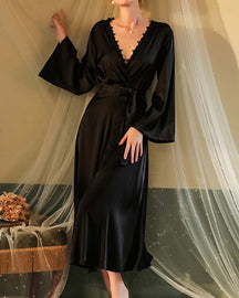 Sexy Backless Long Robe